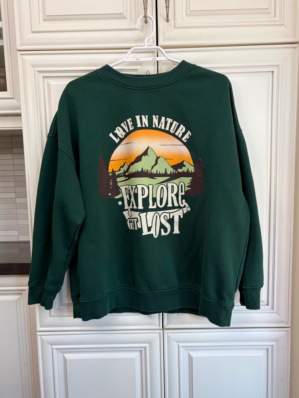 Divided by H&M Smile unisex oversized sweatshirt